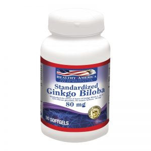 Ginkgo Biloba 80 mg Healthy America